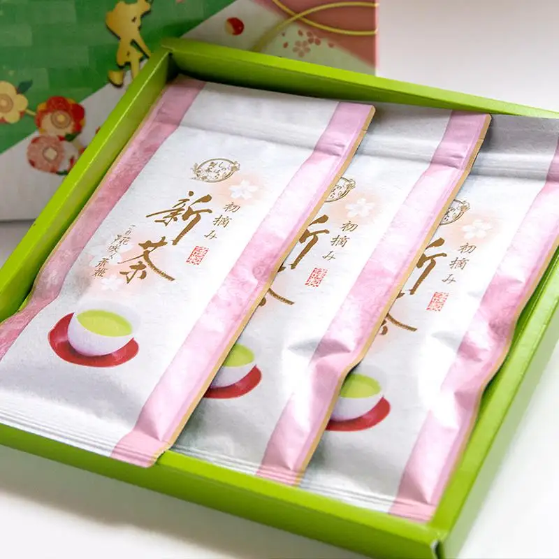 【先行予約】新茶 お茶農家直送 初摘み緑茶３本セット【しのはら製茶】＜39-1a＞