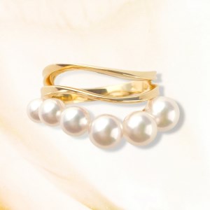 K18YGアコヤ真珠リング(01013224OS)　N12 K027949-H
