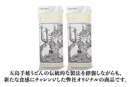 はごろも麺（平麺）240g×2袋  五島市/五島あすなろ会うまか食品[PAS007] 五島 うどん 手延べ