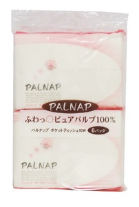 パルナップ ポケットティッシュ 300パック(6パック×50セット) ティッシュペーパー パルプ100％ 日本製 国産 まとめ買い シンプル 白 ホワイト 外出 携帯 お出かけ 便利 日用品 消耗品 生活用品 イデシギョー 富士市 [sf002-080]