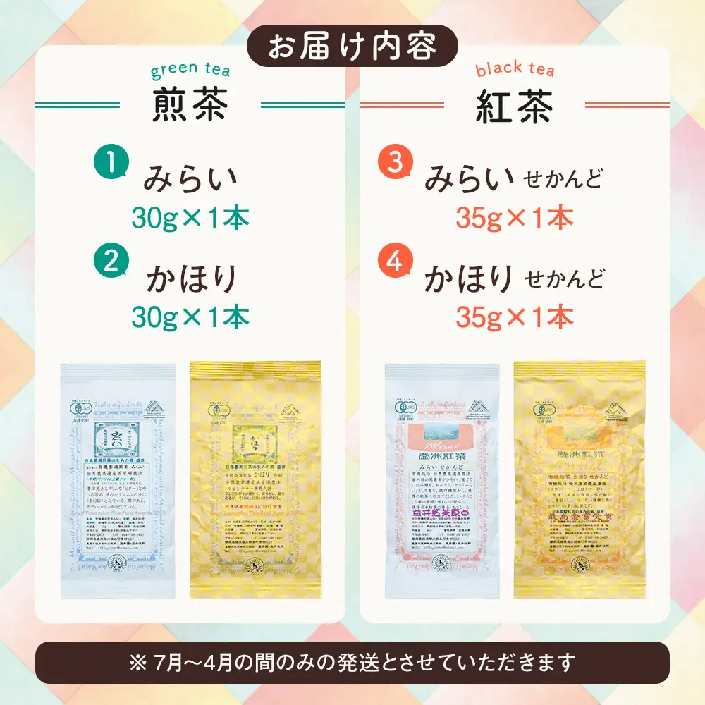 11-17 ますいさんちのお茶(4個セット)