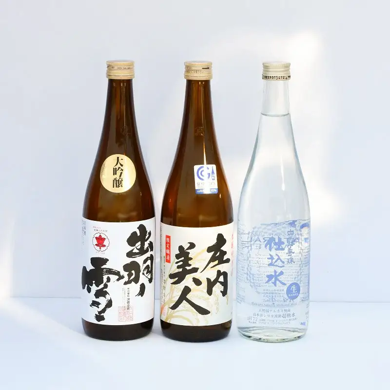 ワイングラスでおいしい日本酒アワード受賞酒　飲み比べ Ｂセット　720ml×3本　K16-740