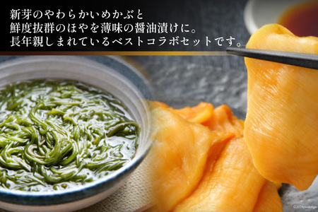 海鮮 セット 歌津小太郎 めかぶ漬 100g × 3袋 ほや 醤油漬 60g × 3袋 計6袋 [橋本水産食品 宮城県 南三陸町 m304amh590061]