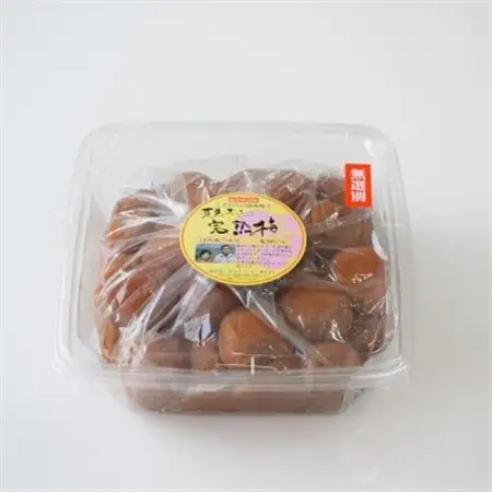 紀州南高梅使用　はちみつうす塩味完熟梅干し 無選別1kg(日高町)【1218091】