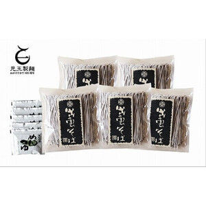 創業百年老舗の味　児玉製麺「出雲半生そば（10人前）つゆ付き」