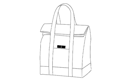 色季防具袋・・・ブルー 雑貨 日用品 工芸品 剣道 