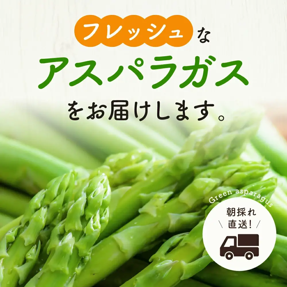 グリーンアスパラガス（800g）【7月~9月配送】 アスパラ