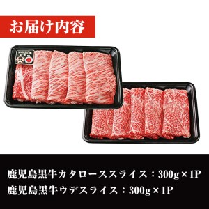  鹿児島県産 黒毛和牛 すき焼き 黒牛 すきやき セット (計約600g)【D-101】【そお鹿児島農業協同組合】B130-v01