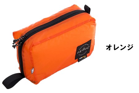 アウトドア oxtos UL GEAR BOX S オレンジ ポーチ トラベルポーチ