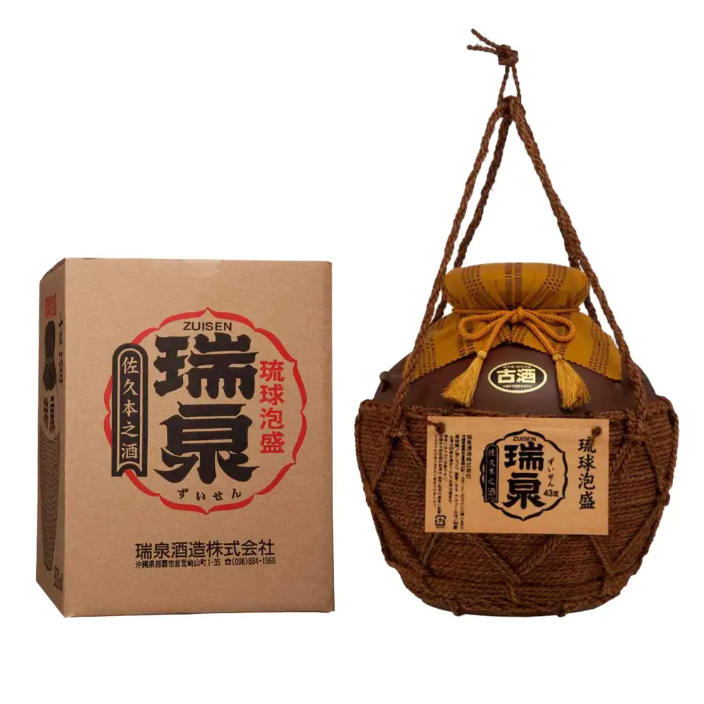 【琉球泡盛】瑞泉酒造　3年古酒「瑞泉壷3升（巻）」5,400ml