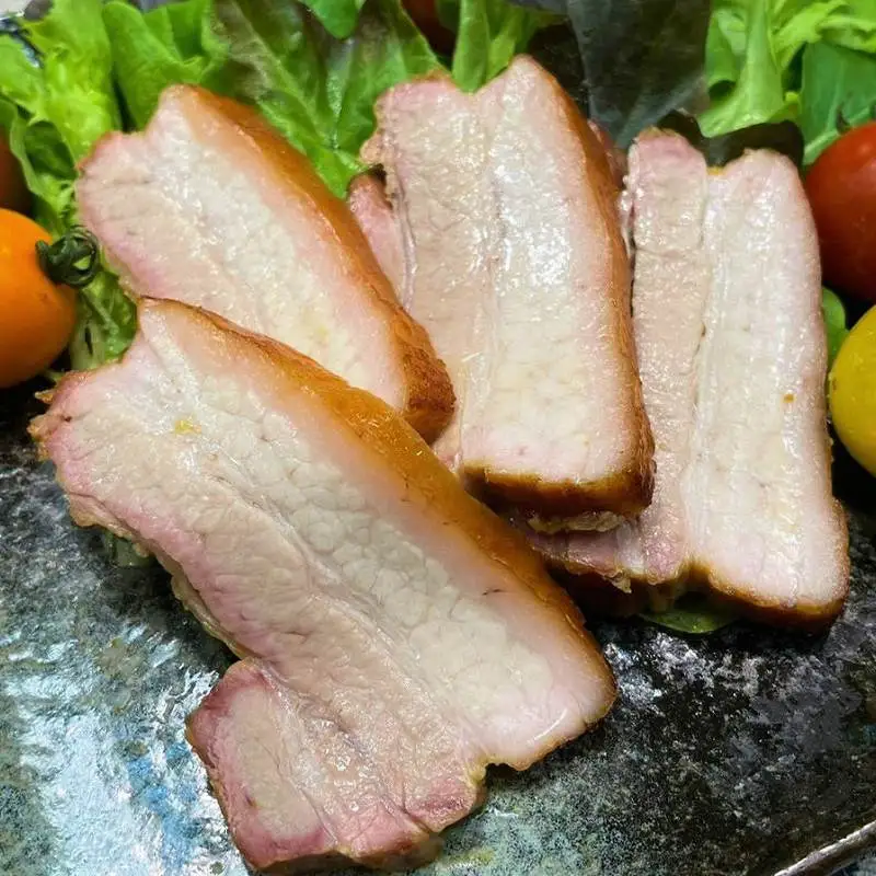 手造り焼豚 赤身が多めのバラ 脂度数2~3 (290g)〈 国産 焼豚 赤身 豚肉 本格焼豚 バラ 290グラム 真空パック〉【2401A08905】