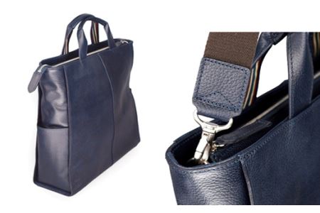 豊岡産　牛革・２WAYバッグＣＲＯＳＳＲＯＡＤ　505064ネイビー