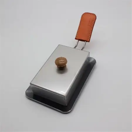 oka-d-art 黒皮鉄板 ラージメスティン用 ステンレス蓋6点セット t4.5×120×175【1215653】
