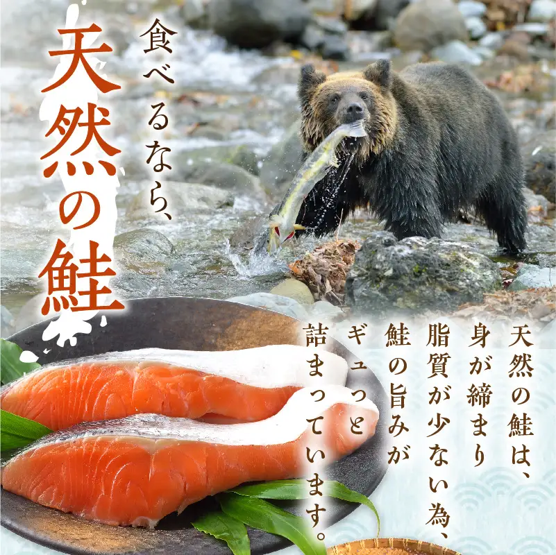 北海道産新巻鮭 オス 切り身姿づくり 約3kg～3.3kg ( サケ 魚介 魚 焼き魚 鮭 さけ 真空パック 甘塩 味付 数量限定 )【017-0024】