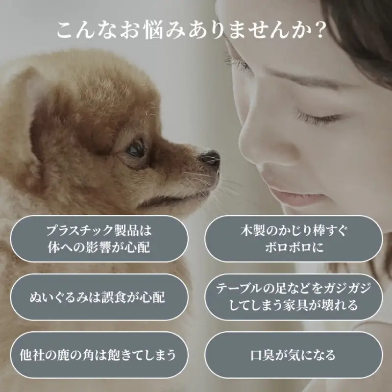 鹿の角 犬のおもちゃ ペット用 Mサイズ ( ペット おもちゃ 鹿 角 )【079-0014】