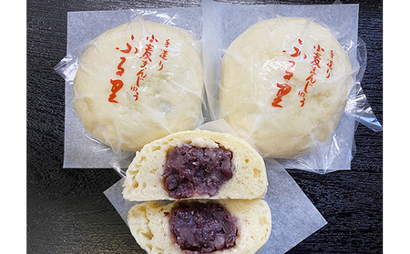【テレビで紹介されました！】自家製の手作り粒あんと小麦まんじゅう 田舎まんじゅう 加工食品 和菓子 饅頭 まんじゅう 