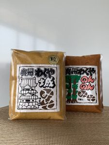 明治42年創業・川敬醸造の「赤白定番みそセット」各1kg ◇ ｜白味噌・白みそ・みそ・赤味噌・みそセット・味噌セット【wakuyakousya003】