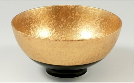 金濃・プラチナ濃黒釉掛分 組茶碗 【三光堂】金 プラチナ お茶碗 おちゃわん プレゼント ギフト A45-385