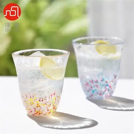 津軽びいどろsakuraグラスペア_雑貨・日用品 グラス・カップ 食器 _【1142810】