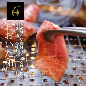 3Dフリーザーで急速冷凍。美味しさそのまま！おおいた和牛と和牛タンの食べ比べ焼肉セット　約480ｇ（秘伝のタレ３種類付き） A01098