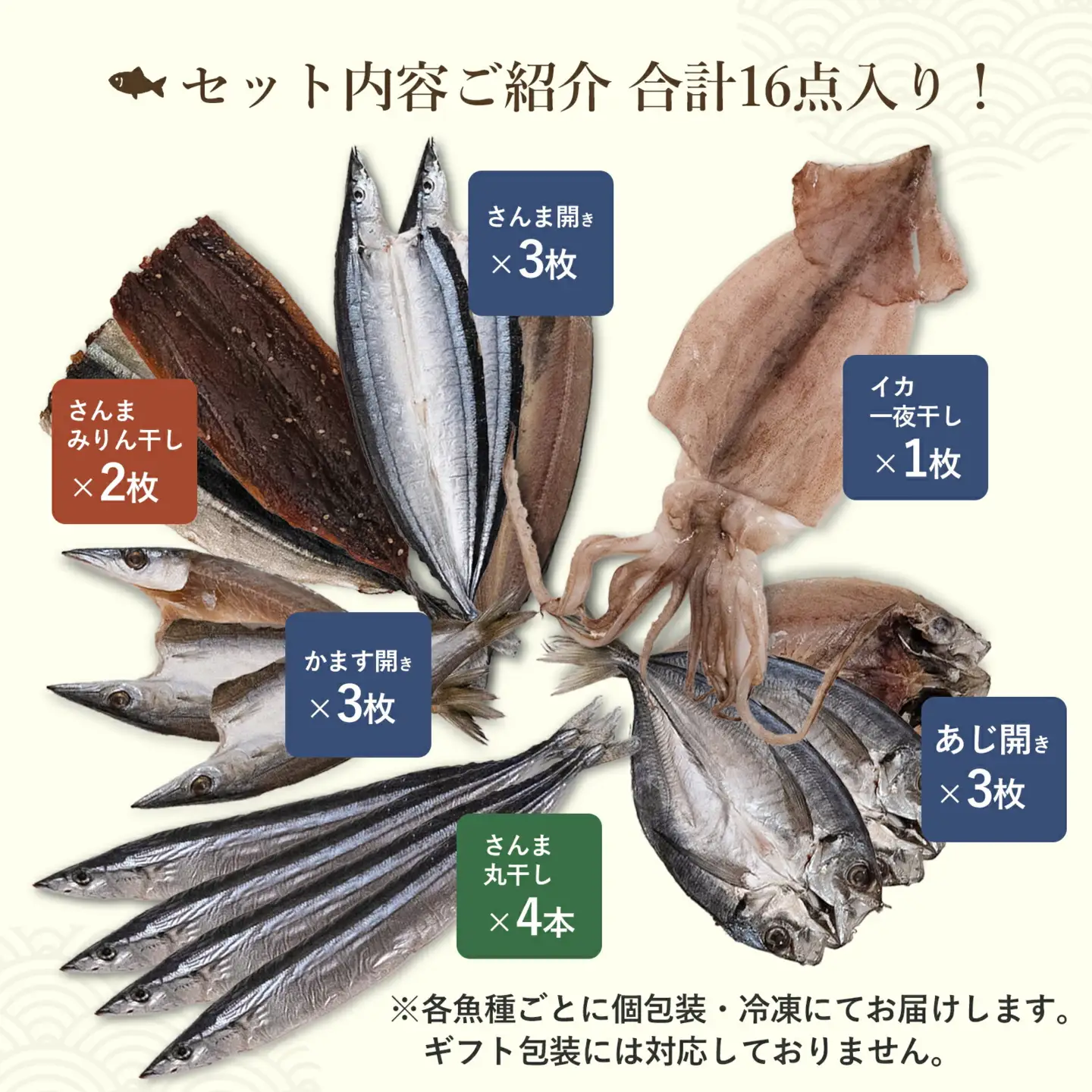 干物 詰め合わせ 6種 16点 松屋水産 干物【mtys0002】