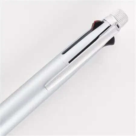 ジェットストリーム多機能ペン　4＆1Metal Edition　アイスシルバー_雑貨・日用品 ボールペン 文房具・印鑑 _【1216451】