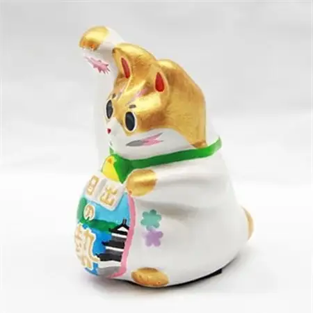 開運!招き猫ひーにゃん(別府湾1) AN01_猫雑貨 置物 猫グッズ ハンドメイド  開運  猫  まねき猫  招福  インテリア  お土産  ネコ_【1105462】
