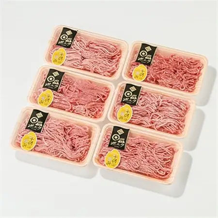 便利な小分けパック 【日出ポーク】豚ひき肉1.2kg(200g×6パック)_肉  豚肉 _【配送不可地域：離島】【1098113】