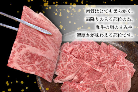 信州高原和牛 カタロース 焼肉用 400g (カタロース）国産黒毛和牛