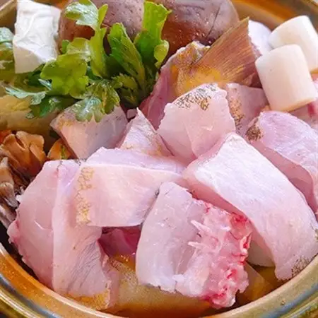 クエの刺身と鍋セット(2人前)【大分水産】_魚介・海産物 クエ 鮮魚   魚介・海産物     惣菜・加工品 魚 鍋 なべ ナベ_【配送不可地域：離島】【1095868】