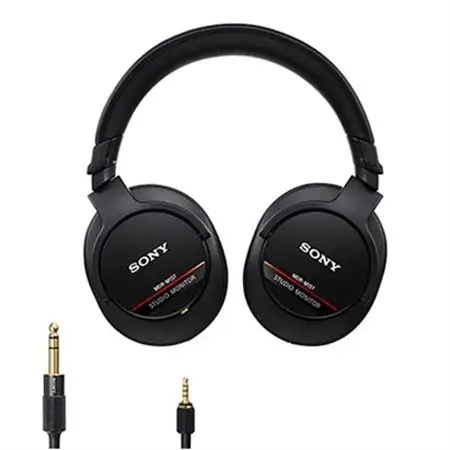 モニターヘッドホン  SONY　MDR-M1ST 原音そのままの音質を実現 音楽鑑賞や仕事用にも_高解像度 ヘッドホン オーディオ 音楽 高級 ソニー ビジネス 有線 高音質 プレゼント 会議_【1117921】