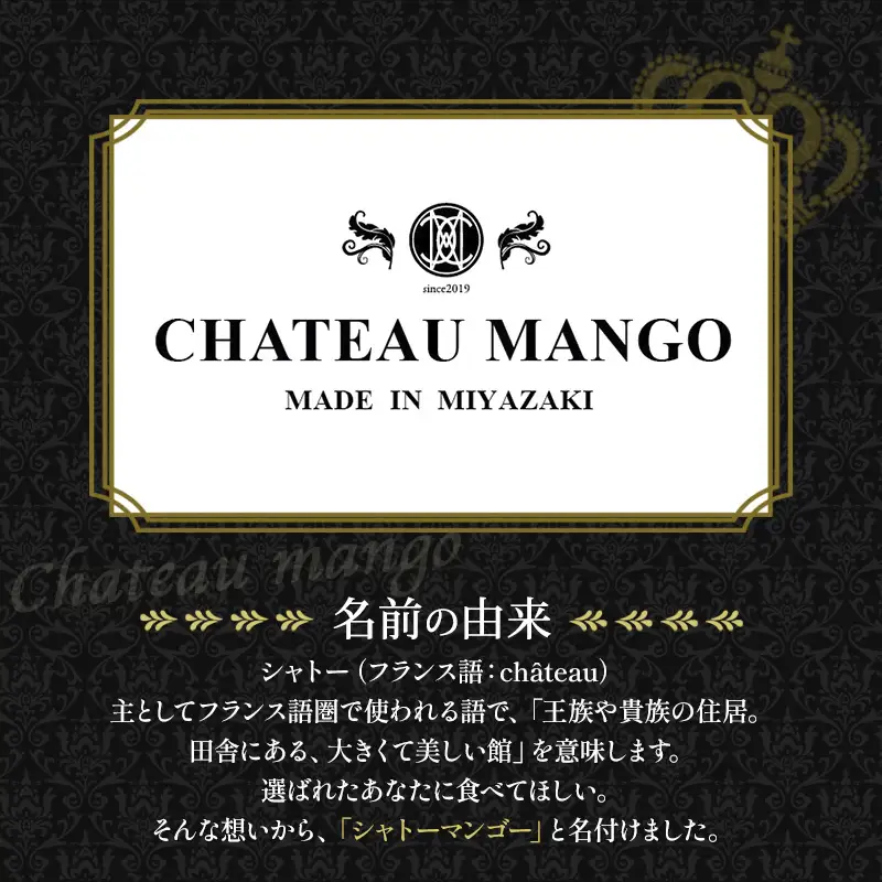 マンゴー シャトーマンゴー マンゴー[宮崎 AAA 中 2玉]