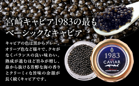 宮崎 キャビア 1983 (12g)｜キャビア 魚卵