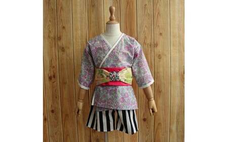 帯 （patipati） 子ども甚平用 飾り帯 ピンク おび 和装 和服 小物