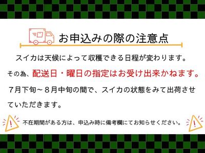 先行予約 訳あり 工藤さんが作ったスイカ 3～5玉 品種おまかせ スイカ すいか 果物 くだもの フルーツ 旬の果物 旬のフルーツ 季節のフルーツ デザート 訳アリ 青森 青森県 鰺ヶ沢町
