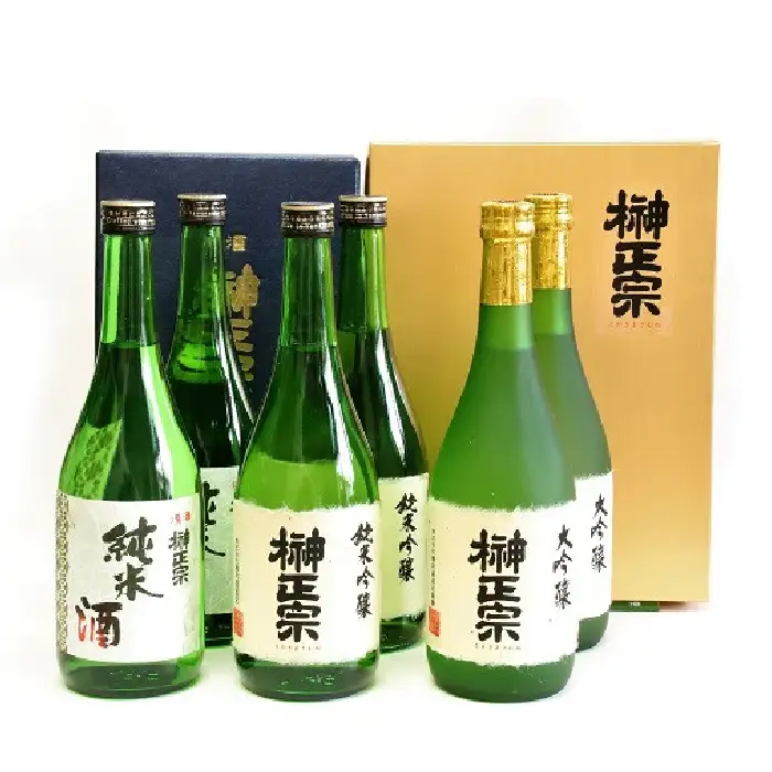 6-3-1 榊正宗 飲みくらべ３種 720ml 各２本セット（計６本） ALPCX010