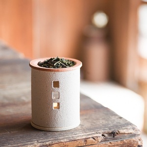 トロッピカル窯の癒しの茶香炉 インテリア 民芸品 工芸品 伝統技術 お香 アロマポット 手作り 