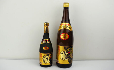琉球泡盛「龍」ゴールド 1800ml＆720ml 2本セット 泡盛