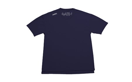 I4-04LA【カラー：ネイビー サイズ：O】リカバリーウェア A.A.TH/ ハーフTシャツ（品番：AAJ99301）