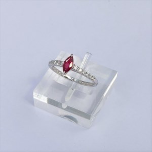プラチナ900　ルビー（0.40ctup）リング　K0334-H