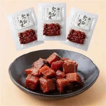 かつお角煮3個＆薩摩おかわりの素 黒豚みそ3個セット【1185932】