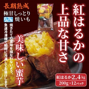 長期熟成！極甘しっとり焼いも/紅はるか2.4kg_1783R