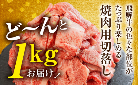 飛騨牛 焼肉 切り落とし 1kg|焼肉