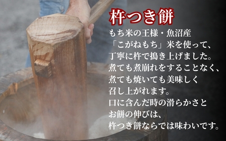 魚沼産杵つき餅 お好み2パック 佐藤農場|杵つき餅 もち 新潟