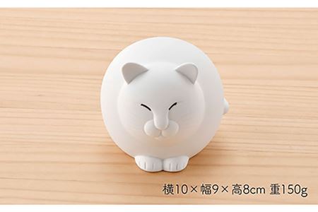 【波佐見焼】ねこ（無釉・つや無し）インテリア 置物【アトリエやま】 [RE04]  波佐見焼