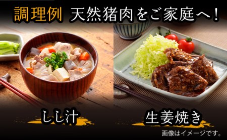 ≪脊振ジビエ≫イノシシ肉バラエティ3回定期便 総量2.4kg 猪 鍋 カレー 焼肉 BBQ 濃厚 さっぱり 小分け 新鮮 旨味【ブイマート・幸ちゃん】 [FAL056]