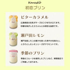 初恋プリン3種類 5個セット かねしょう スイーツ デザート 濃厚チーズプリン 洋菓子 おやつ お菓子 菓子 ギフト 010001