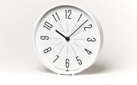 JIJI / ホワイト （AWA13-03 WH） レムノス Lemnos 時計 装飾品 民芸品 工芸品 伝統技術 インテリア  FAD-0571