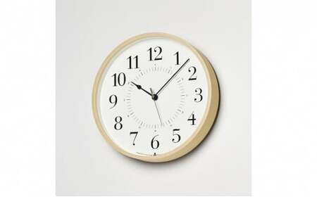 TOKI［電波時計］/ ホワイト（AWA13-05 WH） レムノス Lemnos 時計 装飾品 民芸品 工芸品 伝統技術 インテリア  FAD-0575