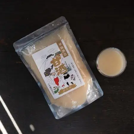 【天然醸造】老舗蔵元が大吟醸の酒粕だけでつくった甘酒〈プレーン・ゆずベリー・まめ茶〉280g×6袋【1231460】